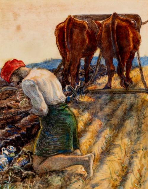 Parable - The Hidden Treasure - Sir John Everett Millais, 1860, John Everett Millais