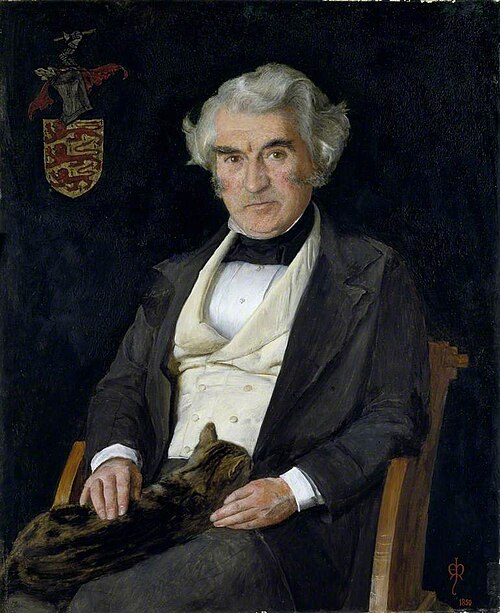 Thomas Combe (1796–1872), 1850, John Everett Millais