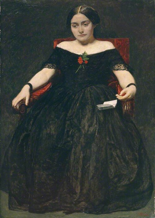 Wandering Thoughts, 1855, John Everett Millais