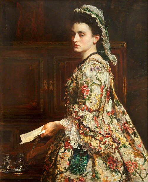 Vanessa, 1868, John Everett Millais
