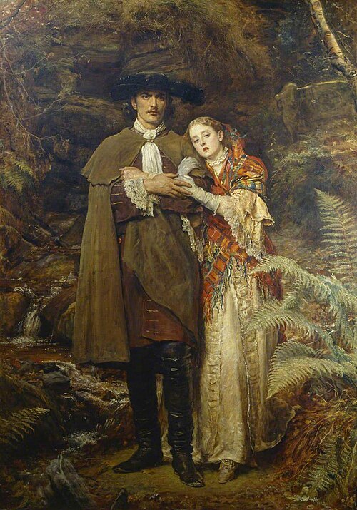 The Bride of Lammermoor, 1878, John Everett Millais