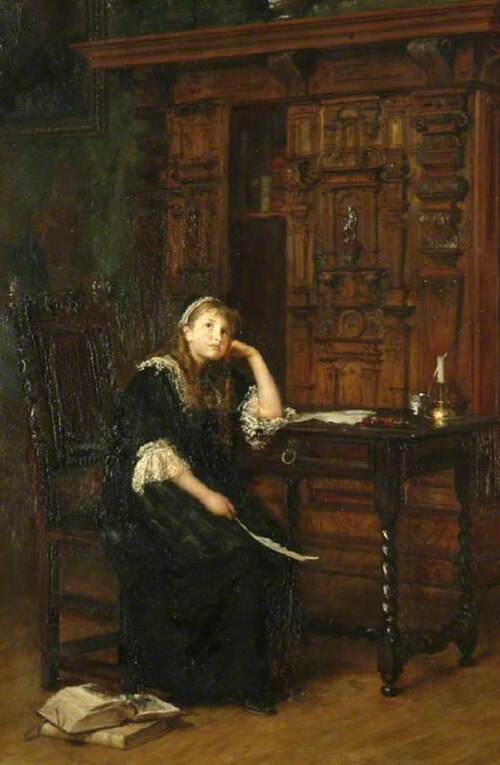 Princess Elizabeth in Prison at St James’s, 1879, John Everett Millais