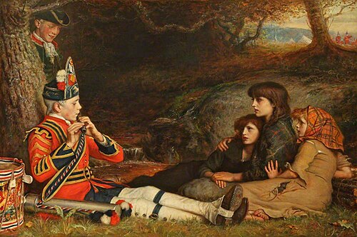 An Idyll of 1745, 1884, John Everett Millais