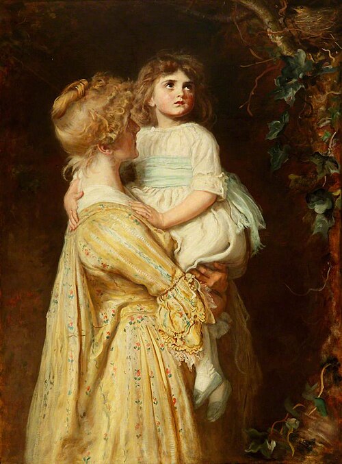 The Nest, 1887, John Everett Millais
