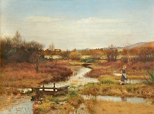 Lingering Autumn, 1890, John Everett Millais