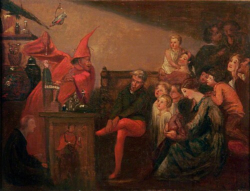 The Conjuror, 1847, John Everett Millais