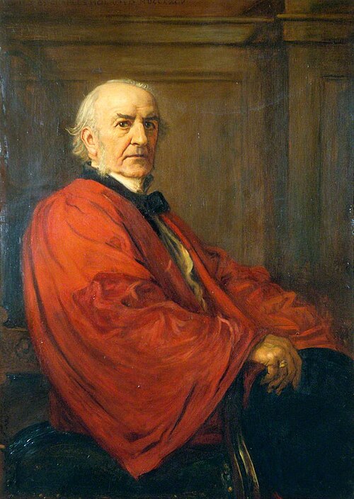 William Ewart Gladstone (1809–98), Prime Minister, , John Everett Millais