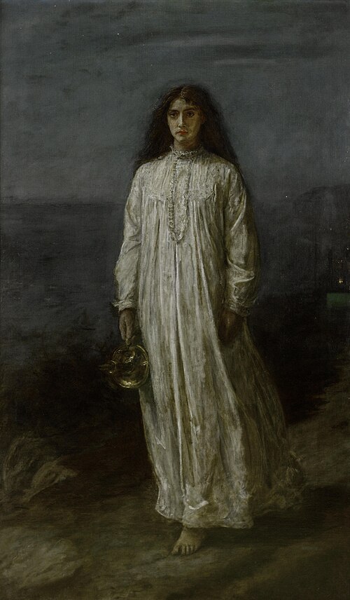 A Somnambulist, , John Everett Millais