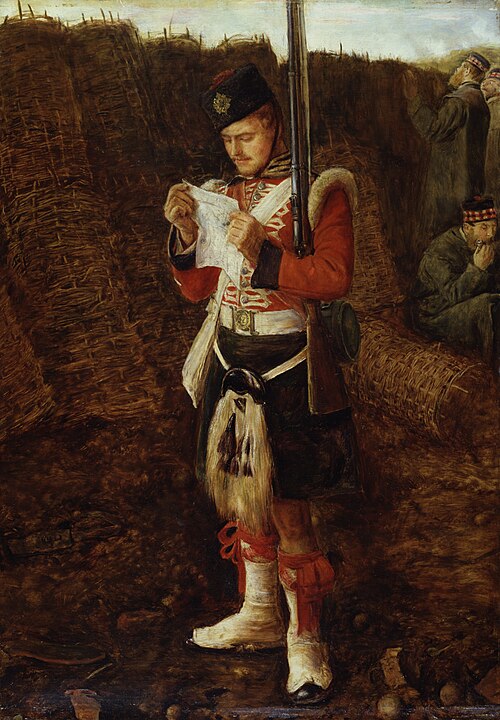 News from Home, 1856, John Everett Millais