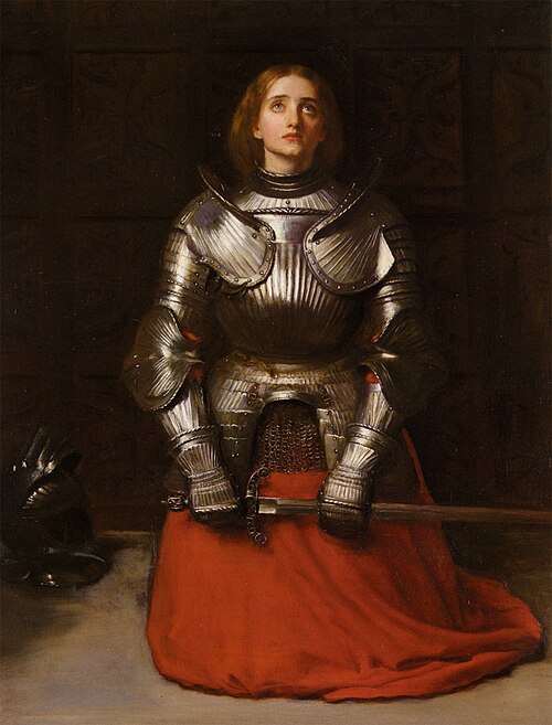 Juana of Arco, 1865, John Everett Millais