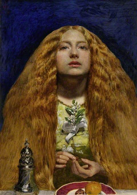 La Demoiselle d'honneur, 1851, John Everett Millais
