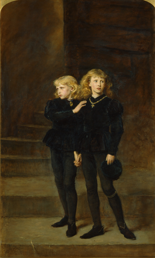The Princes in the Tower, 1878, John Everett Millais