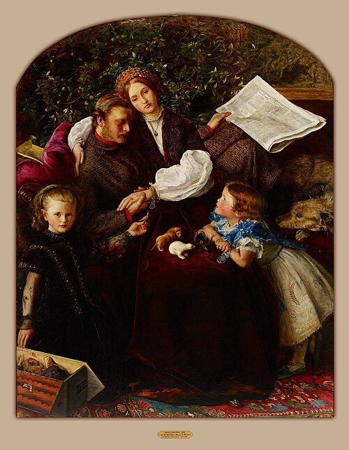 Peace Concluded, 1856, John Everett Millais