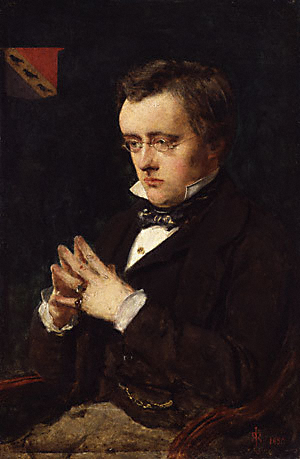 Wilkie Collins, 1850, John Everett Millais