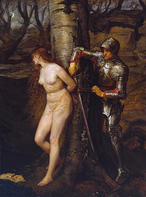 The Knight Errant, 1870, John Everett Millais