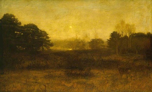 ‘The Moon is Up, and Yet it is not Night’, 1890, John Everett Millais