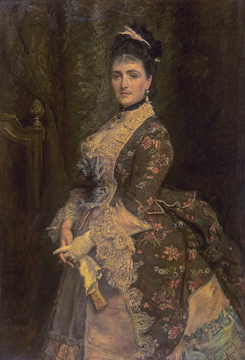 Portrait of Mrs Bischoffsheim, 1873, John Everett Millais