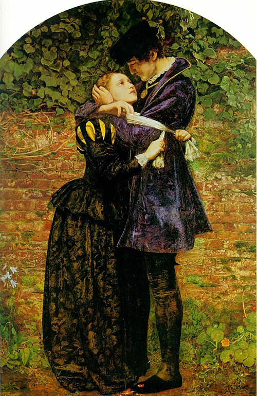 A Huguenot, 1852, John Everett Millais