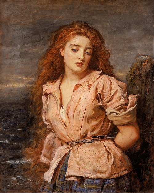 The Martyr of the Solway, 1871, John Everett Millais