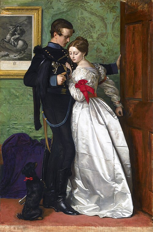 The Black Brunswicker, 1860, John Everett Millais