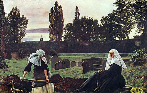 The Vale of Rest, 1858, John Everett Millais