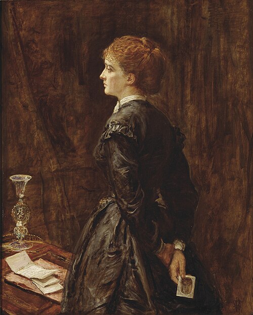 Yes or No?, 1871, John Everett Millais