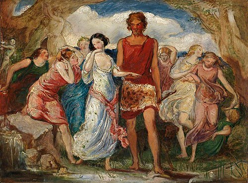 Cimon and Iphigenia, 1847, John Everett Millais