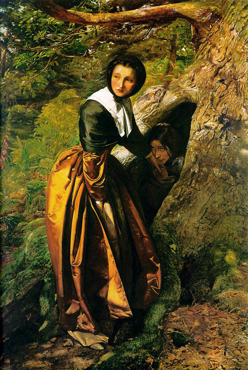 The Proscribed Royalist, 1651, 1853, John Everett Millais