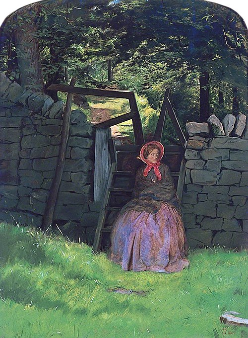 Waiting, 1854, John Everett Millais