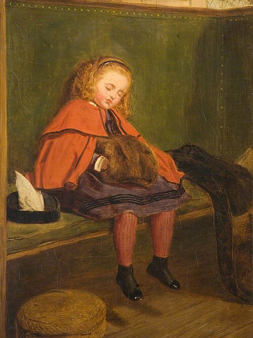 My Second Sermon, 1864, John Everett Millais