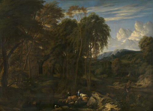 Landschap, 1700, Jan Baptiste Huysmans