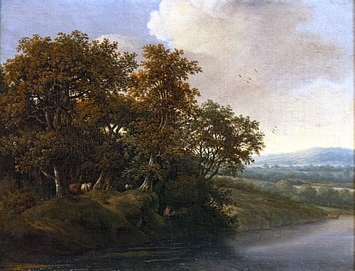 Paysage boisé, 1652, Johan Lagoor