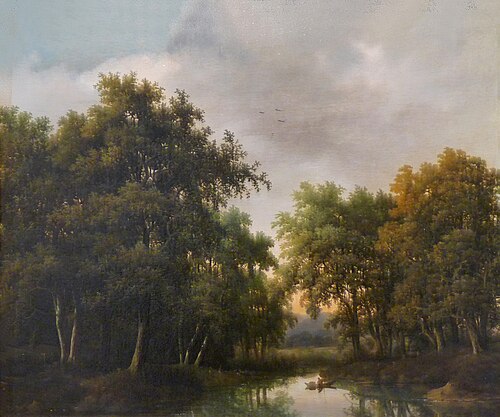 Forest Landscape, 1700, Johan Lagoor