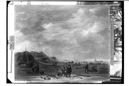 Sea cost near Scheveningen, 1658, Willem Gillisz. Kool