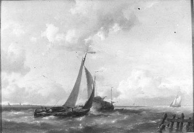 Marine, 1853, Hermanus Koekkoek
