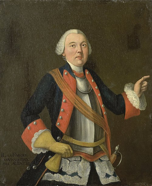 Portrait of Jan Hendrik van Rijswijk (born 1717), 1754, Isaac Lodewijk la Fargue van N