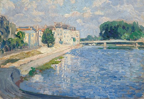 The Marne in Lagny, , Henri Lebasque
