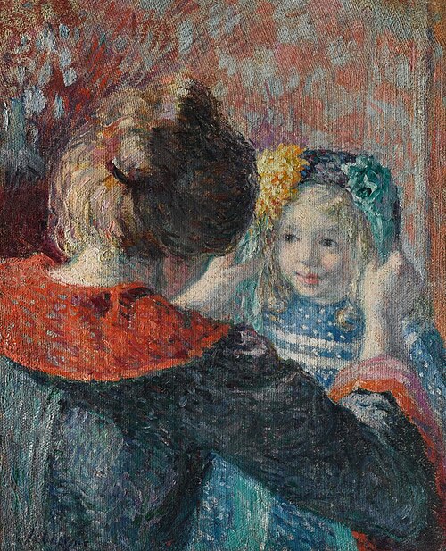Madame Lebasque and her daughter Martha, , Henri Lebasque