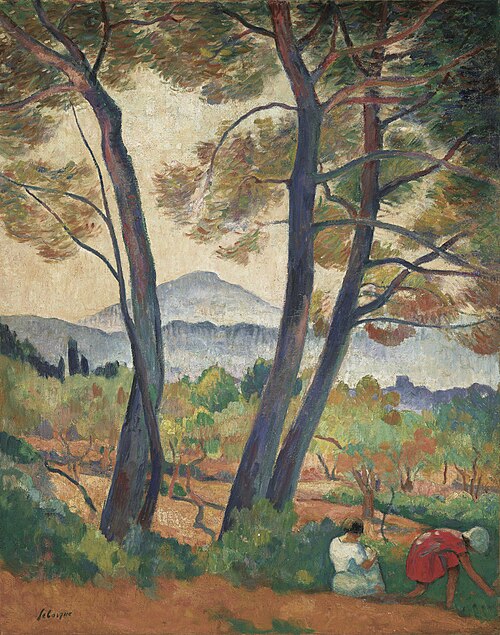 Sanary, view of Cap Sicié, , Henri Lebasque