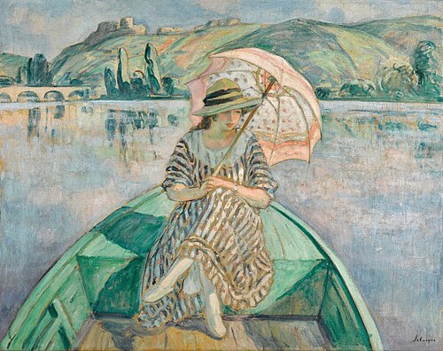 Boat Ride At The Andelys, , Henri Lebasque