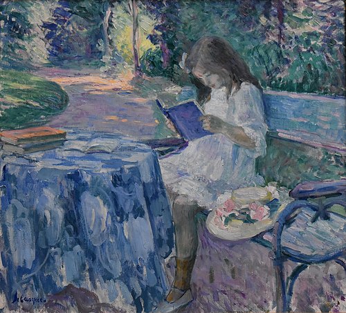 La lecture, 2000, Henri Lebasque