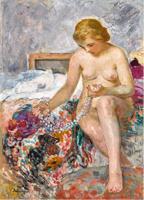 Nu au Coliier de perles, , Henri Lebasque