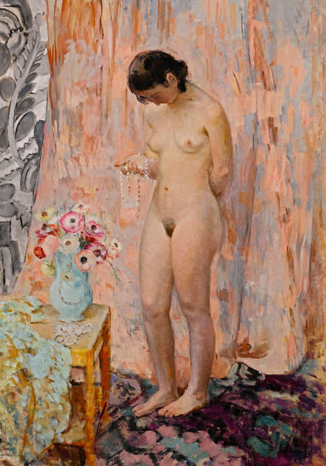 Nu au collier, 1923, Henri Lebasque
