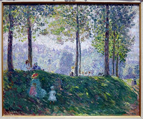 Un après-midi dans le parc, 1898, Henri Lebasque