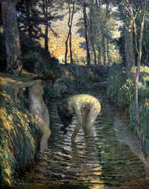 Baigneuses à Pierrefonds, 1896, Henri Lebasque