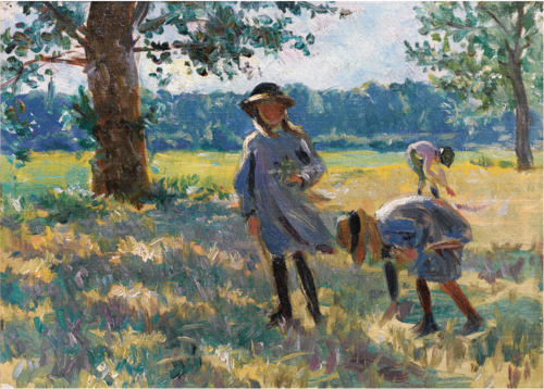 La cueillette des fleurs, , Henri Lebasque