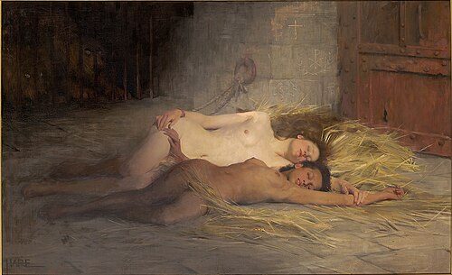 The victory of faith, 1891, Saint George Hare