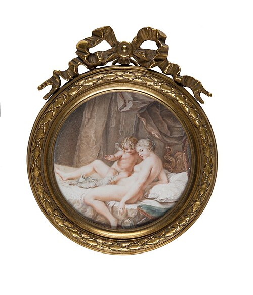 Venus and Amor, 1749, Jacques Charlier