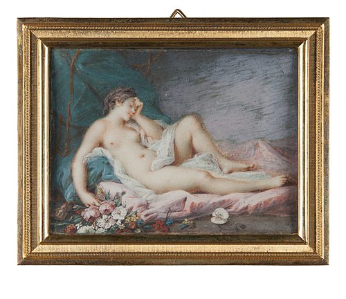 Resting nymph, , Jacques Charlier