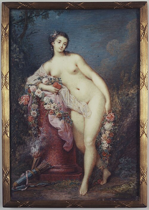 Vénus accoudée à une colonne, 1780, Jacques Charlier